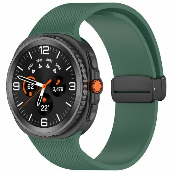 D-buckle sportband - Groen - Samsung Galaxy Watch 8 Classic - 46mm