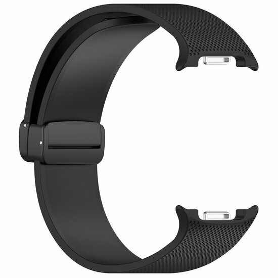 D-buckle sportband - Zwart - Samsung Galaxy Watch 8 Classic - 46mm