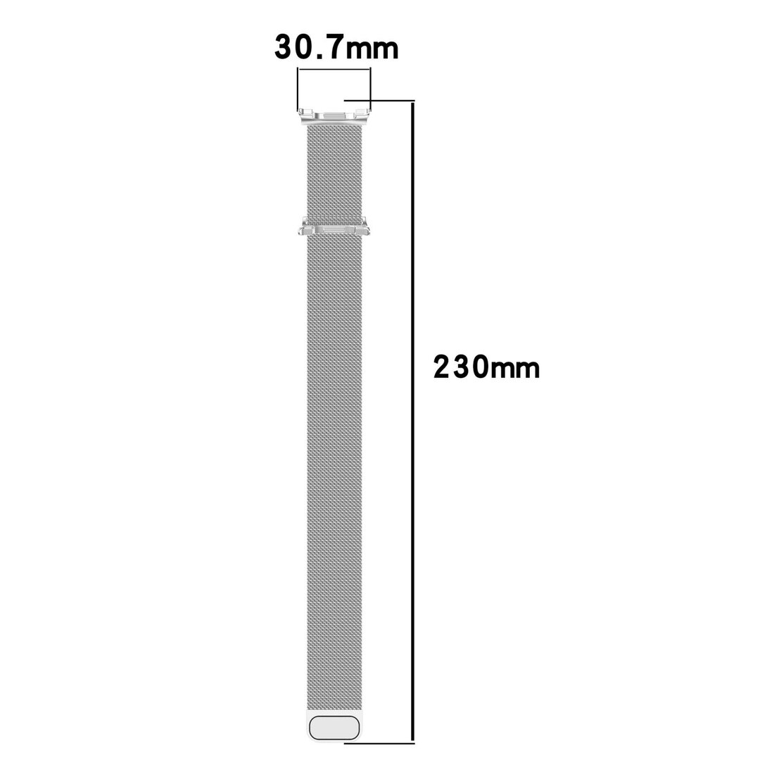 Milanese band - Zilver - Samsung Galaxy Watch 8 - 40mm / 44mm