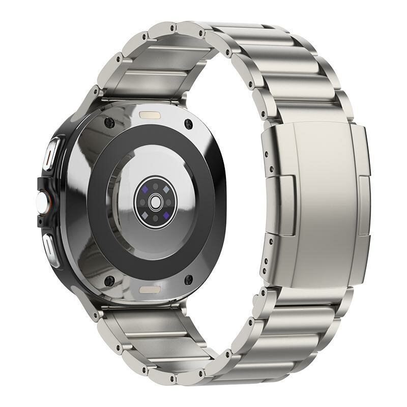 Titanium band - Titanium kleur - Samsung Galaxy Watch 8 - 40mm / 44mm