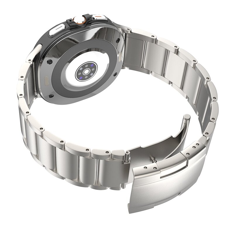 Titanium band - Titanium kleur - Samsung Galaxy Watch 8 - 40mm / 44mm