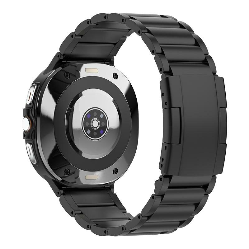 Titanium band - Zwart - Samsung Galaxy Watch 8 - 40mm / 44mm