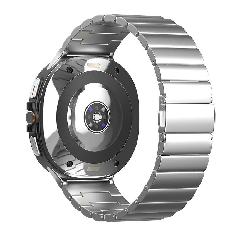 Titanium Luxe band - Zilver - Samsung Galaxy Watch 8 - 40mm / 44mm