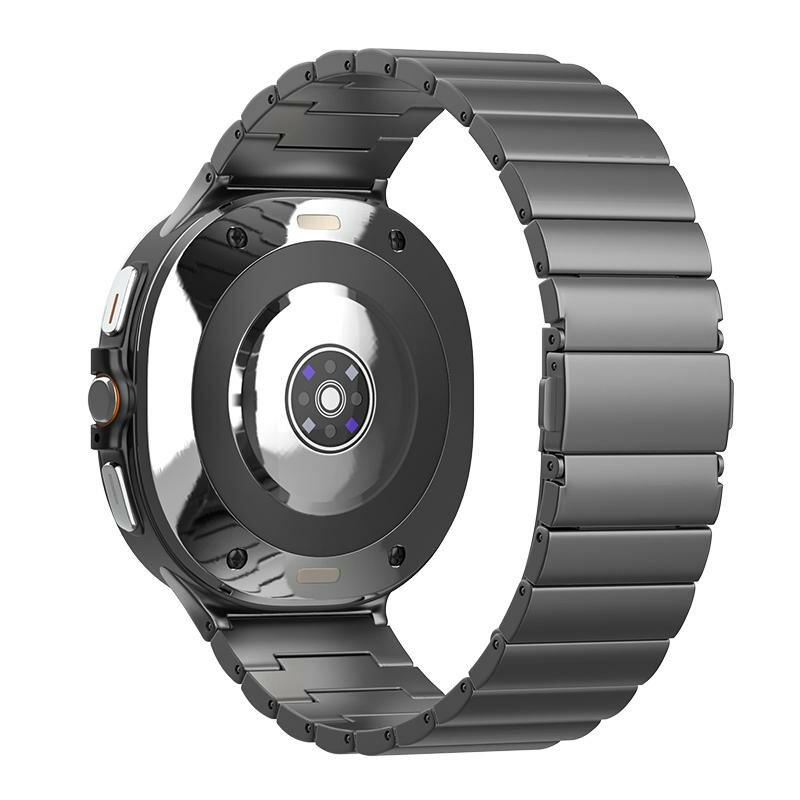 Titanium Luxe band - Space Grey - Samsung Galaxy Watch 8 - 40mm / 44mm