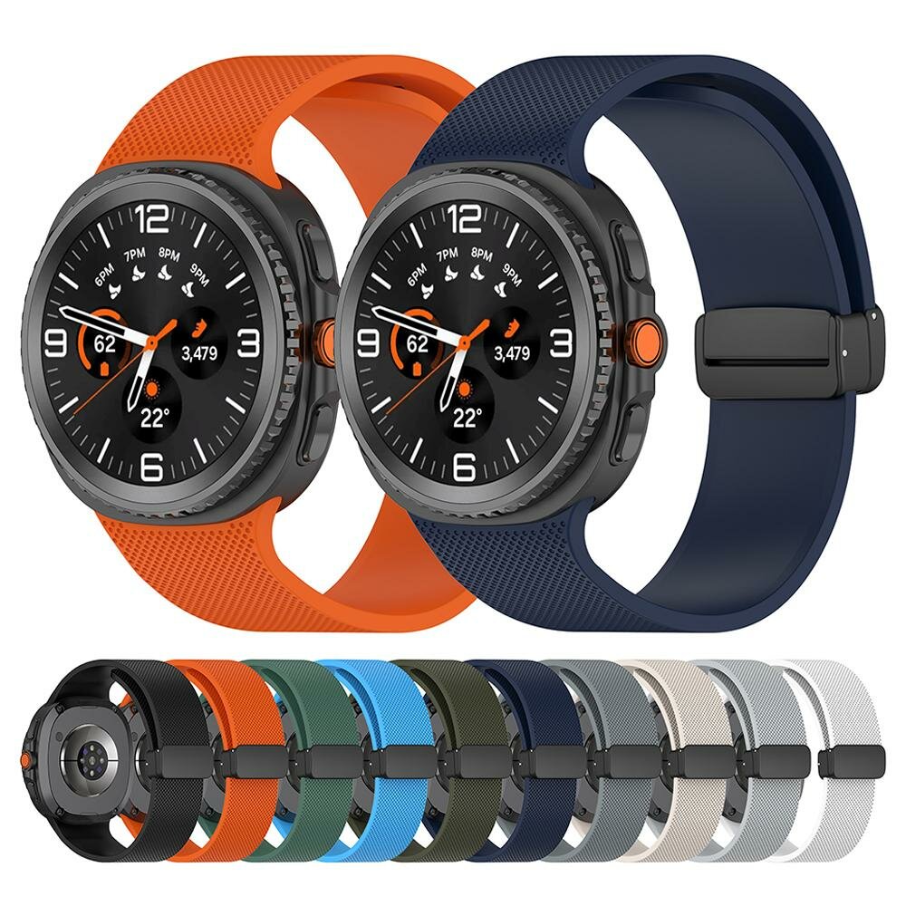 D-buckle sportband - Donkerblauw - Samsung Galaxy Watch 8 - 40mm / 44mm