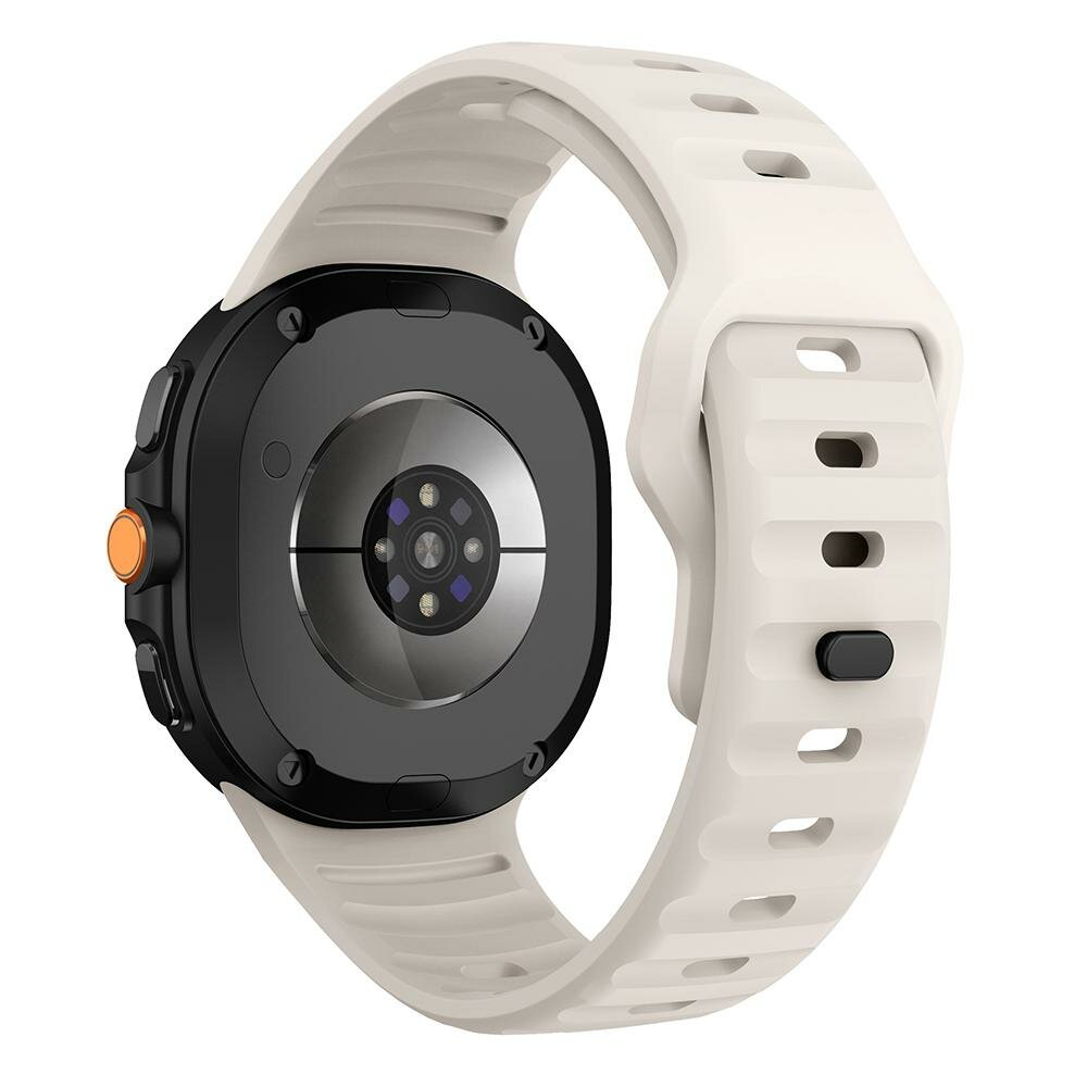 Wave siliconen band - Starlight - Samsung Galaxy Watch 8 - 40mm / 44mm