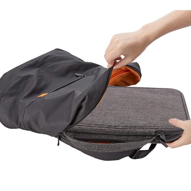 Organizer / opbergtas - Dubbele laag XL - Smartwatch bandjes &amp; accessoires - Grijs