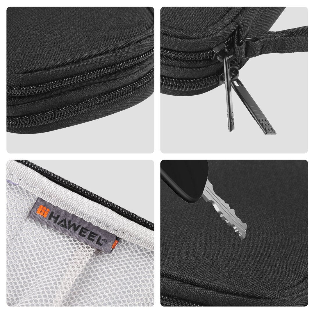 Organizer / opberghoes - Dubbele laag - Smartwatch bandjes &amp; accessoires - Zwart