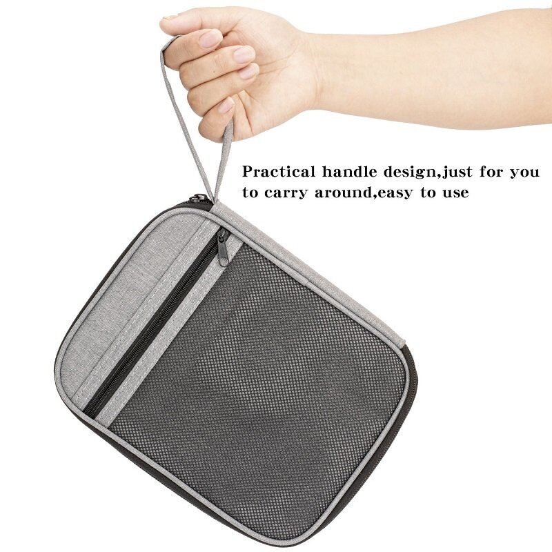 Organizer / opbergmap - smartwatch bandjes &amp; accessoires - Grijs