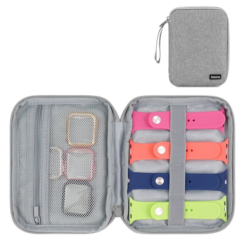 Organizer smartwatch bandjes &amp; accessoires - Small - Grijs