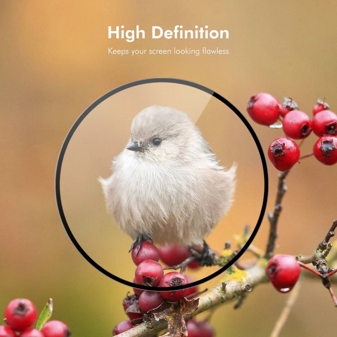 Screen protector - Full cover - Geschikt voor de Samsung Galaxy Watch 8 Classic - 46mm