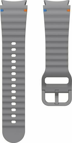 Wave Sportband - Maat: S/M - Donkergrijs -  Samsung Galaxy Watch 6 - 40mm &amp; 44mm