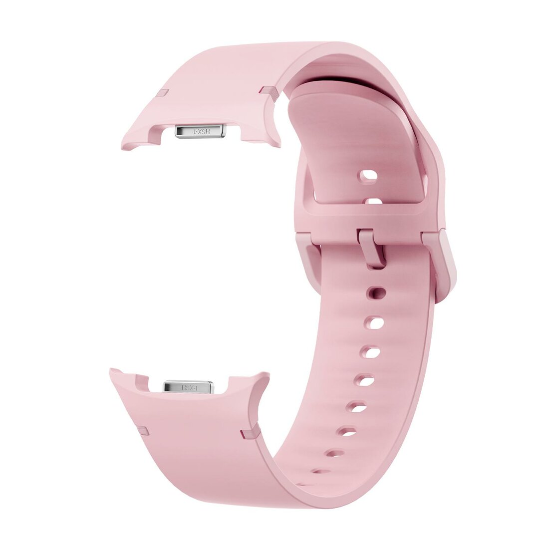Soft siliconen band - Maat: S/M - Roze - Samsung Galaxy Watch 8 - 40mm / 44mm