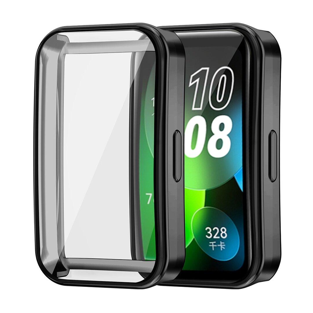 TPU bescherm case - Zwart - Huawei Band 10 / 9 / 8
