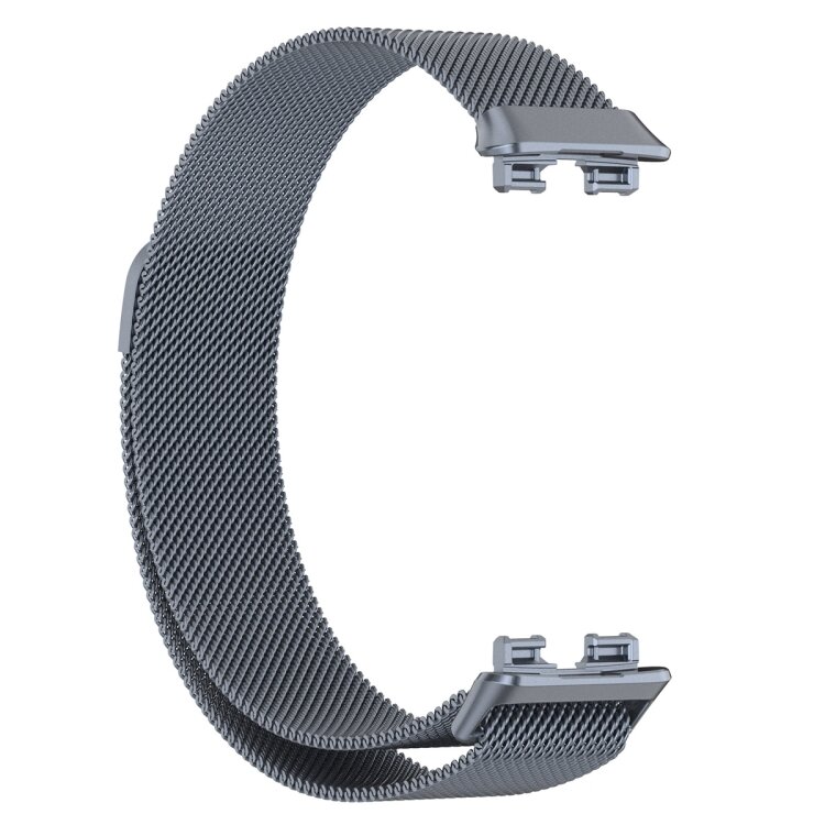 Milanese bandje - Space grey - Huawei Band 10 / 9 / 8