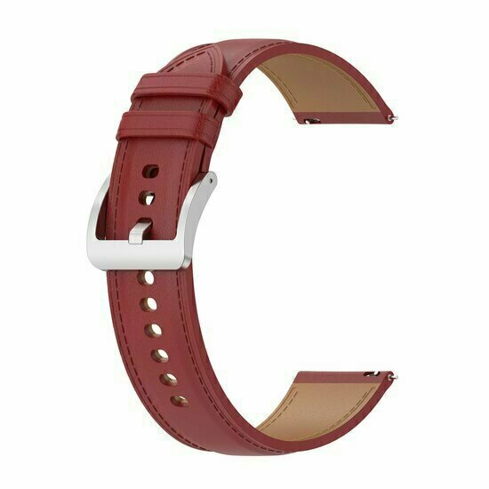Garmin Venu 4 - 45mm - Luxe leren bandje - Bordeaux - leather