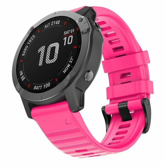 Siliconen bandje - Roze - Garmin Fenix 8 / 8 Pro - 51mm
