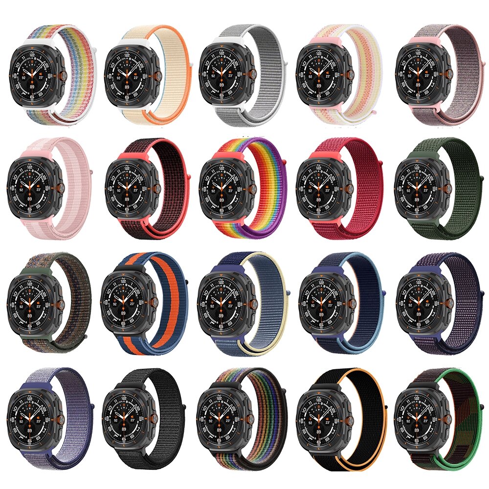 Nylon loop bandje - Multicolor  - Samsung Galaxy Watch Ultra 47mm