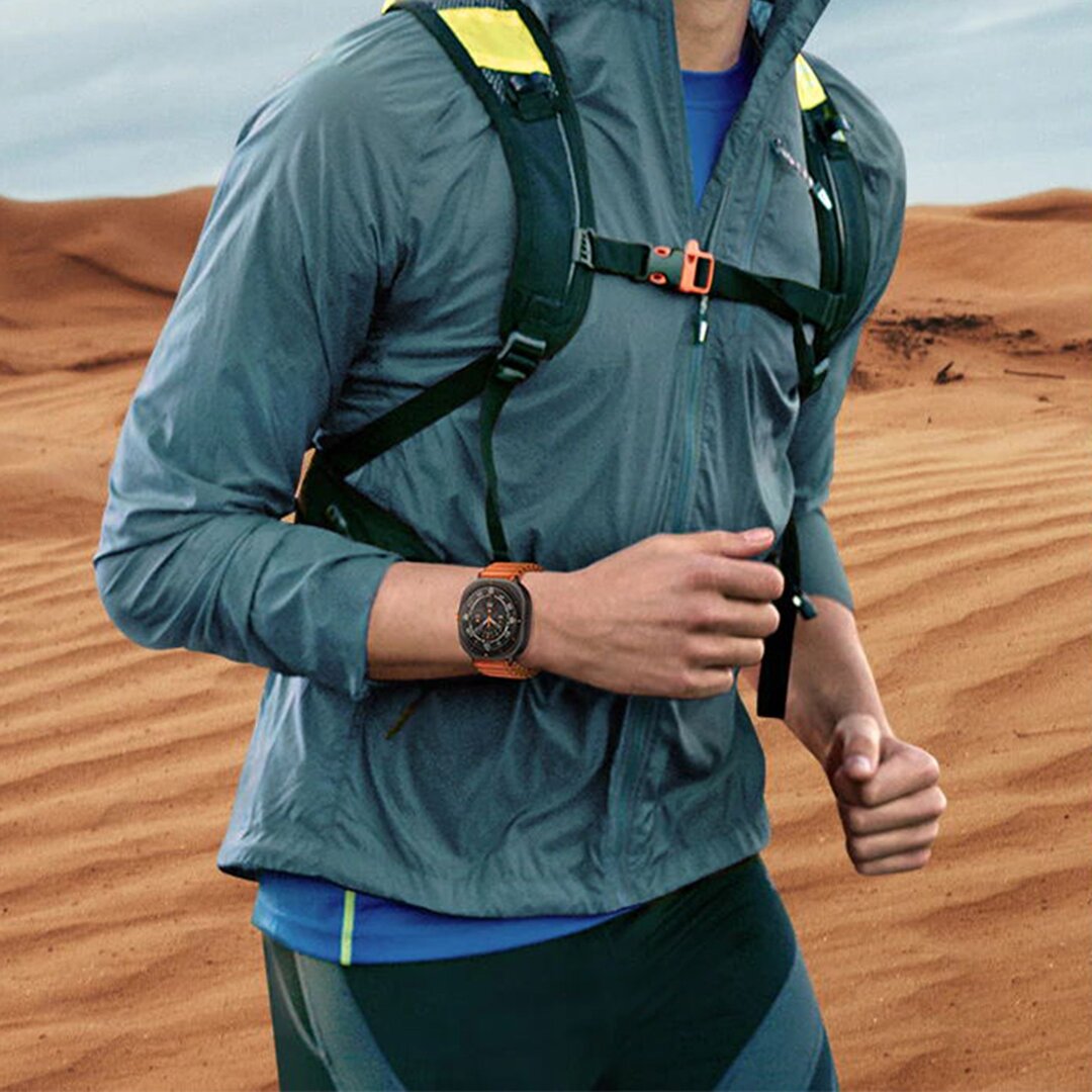 Trail band - Zwart - Samsung Galaxy Watch Ultra 47mm