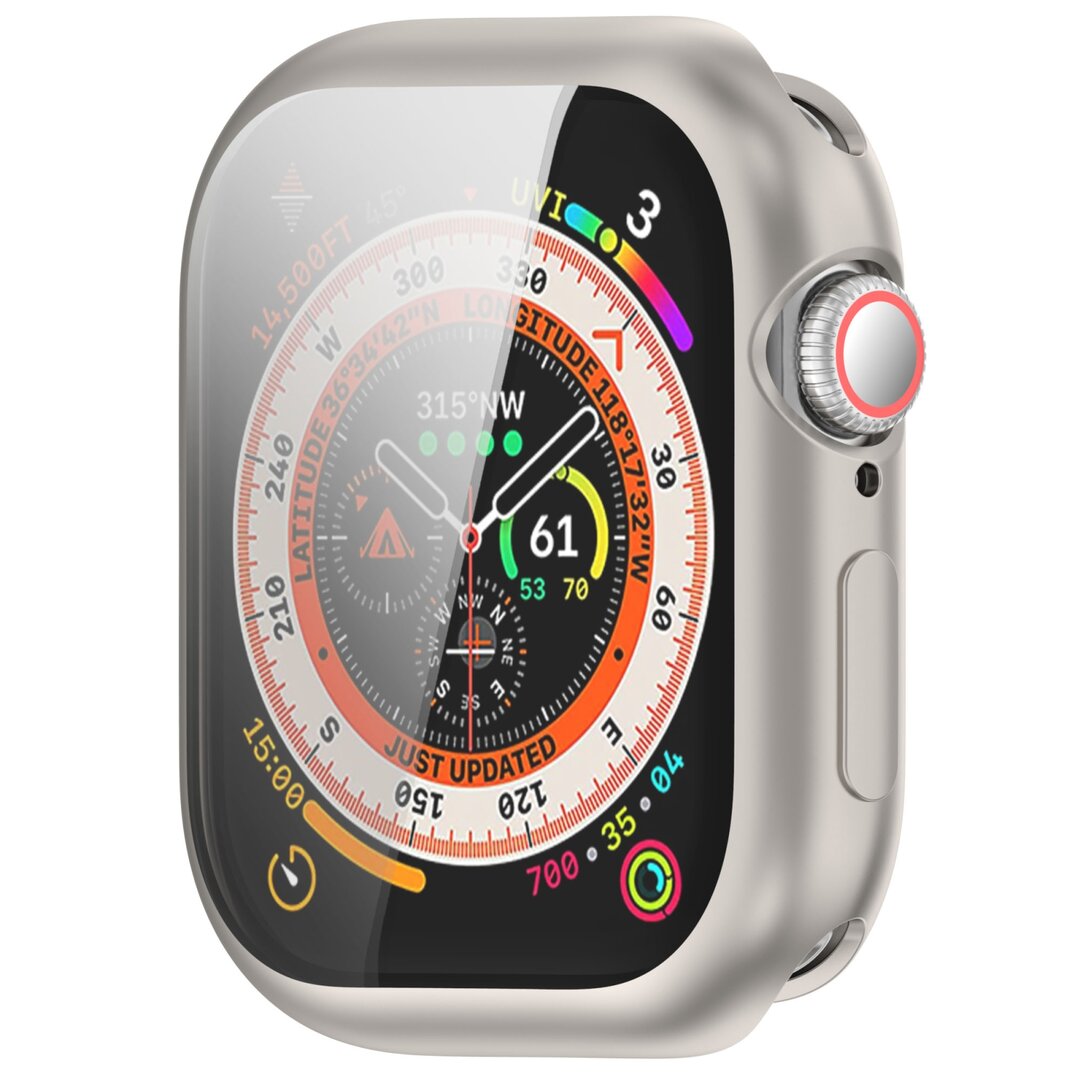 Apple Watch TPU case - Sterrenlicht / starlight - Geschikt voor Apple Watch 46mm