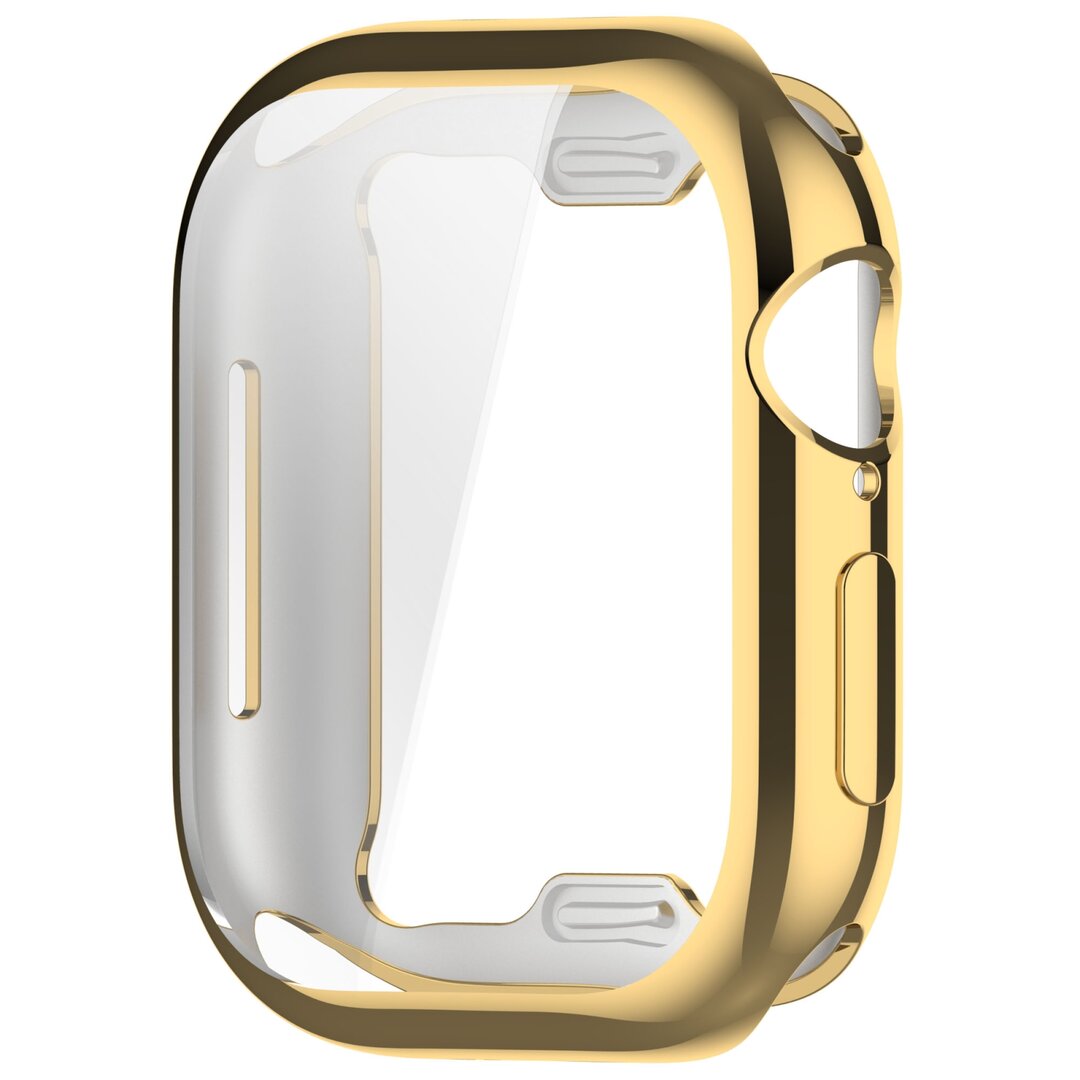 Apple Watch TPU case - Goud - Geschikt voor Apple Watch 42mm - Series 10