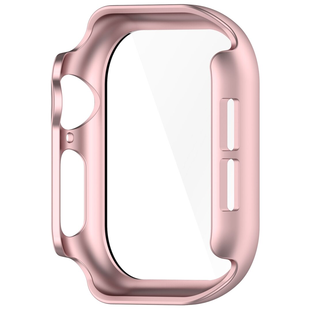 Apple Watch Hard Case Waterproof - Ros&eacute; goud - Geschikt voor Apple Watch 46mm