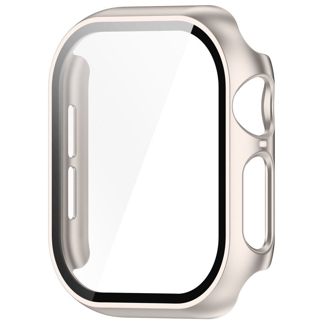 Apple Watch Hard Case Waterproof - Starlight / sterrenlicht - Geschikt voor Apple Watch 46mm