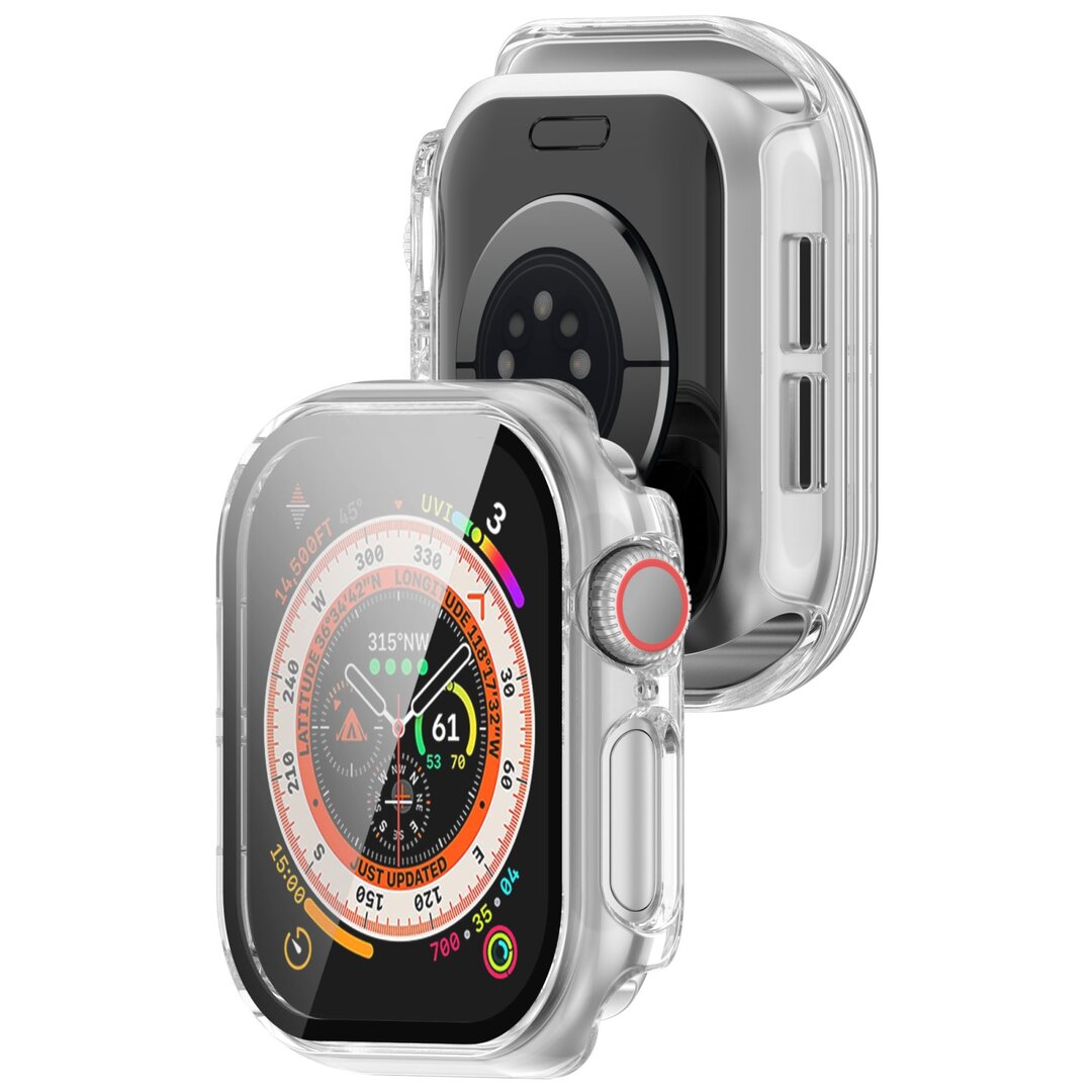 Apple Watch Hard Case Waterproof - Transparant - Geschikt voor Apple Watch 42mm - Series 10