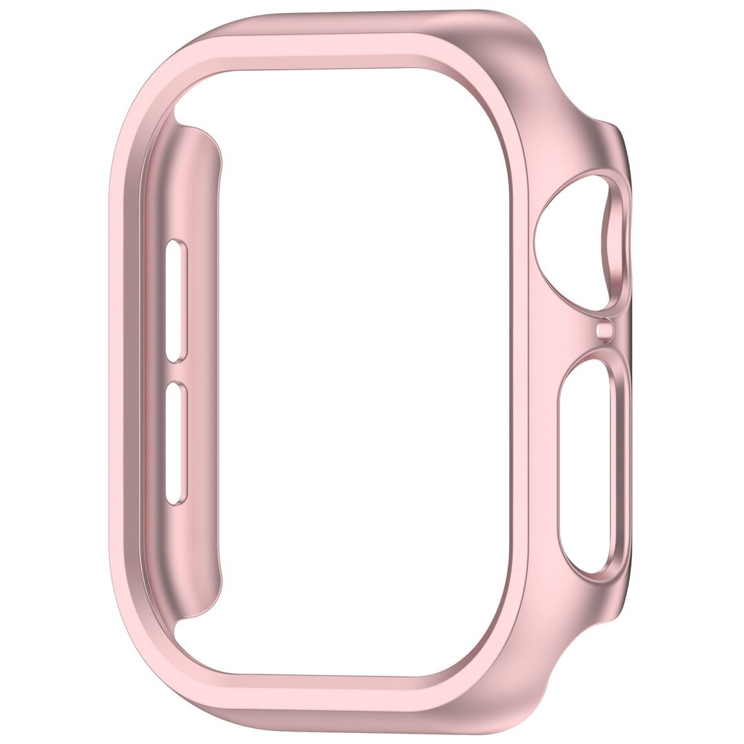 Hard case 46mm (open front) - Ros&eacute; goud - Geschikt voor Apple Watch 46mm