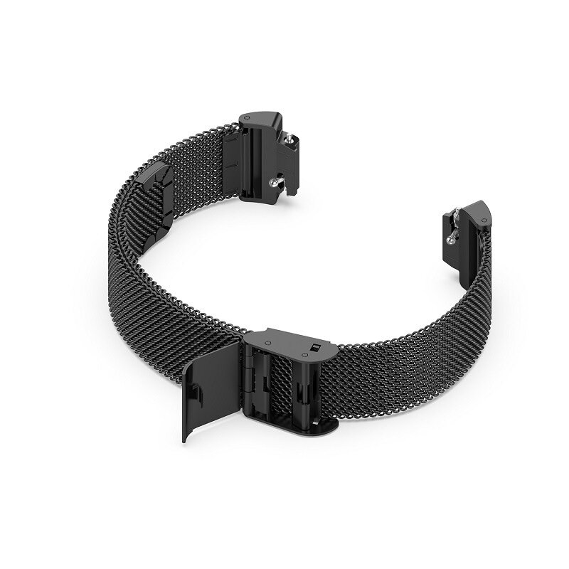 Fitbit Inspire 3 - Milanese band met klemsluiting - Zwart