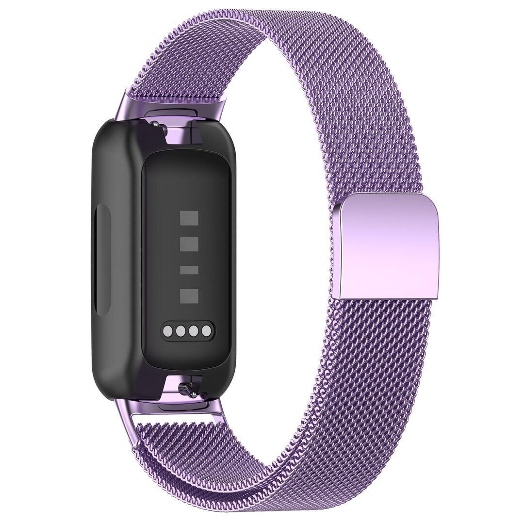 Fitbit Inspire 3 - Milanese bandje - Lila