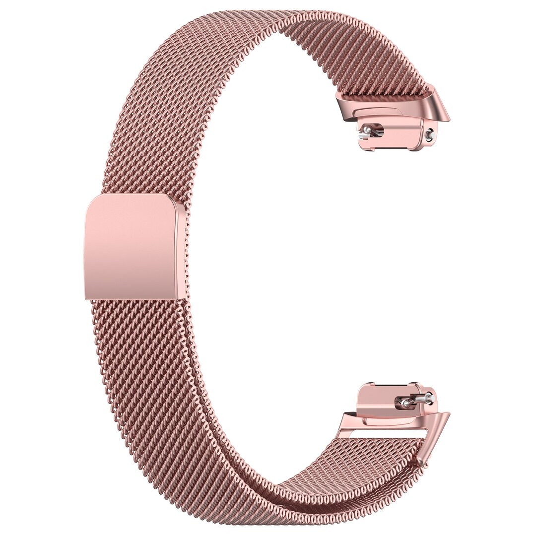 Fitbit Inspire 3 - Milanese bandje - Ros&eacute; goud