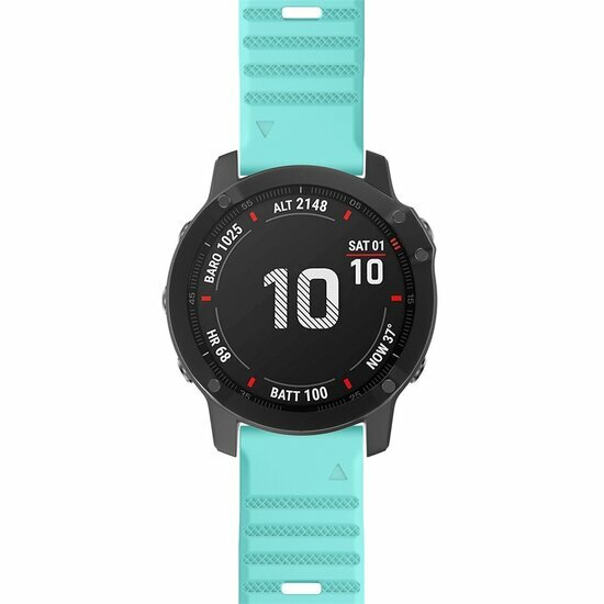Siliconen bandje - Lichtblauw - Garmin Epix Pro Gen 2 (51mm) / Quatix 7X / 6X &amp; Tactix 7 (pro)
