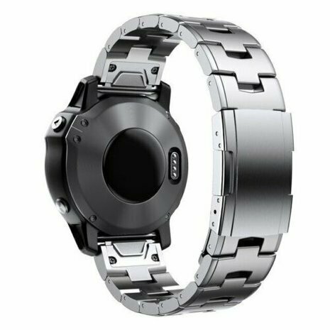 Titanium schakelband - Zilver - Garmin Epix Pro Gen 2 (51mm) / Quatix 7X / 6X &amp; Tactix 7 (pro)