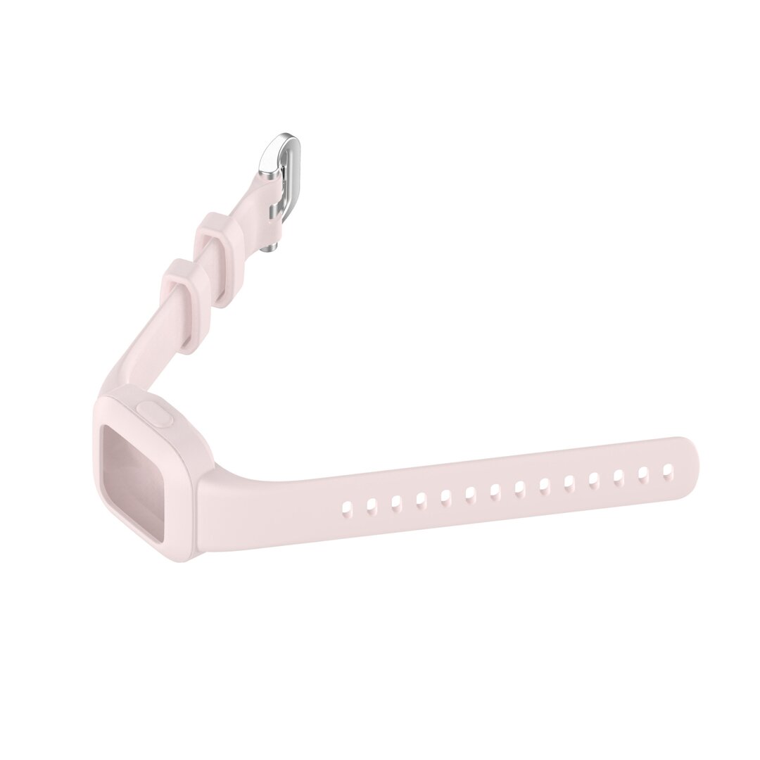 Siliconen one color bandje - Zand roze - Garmin Vivofit Junior 3