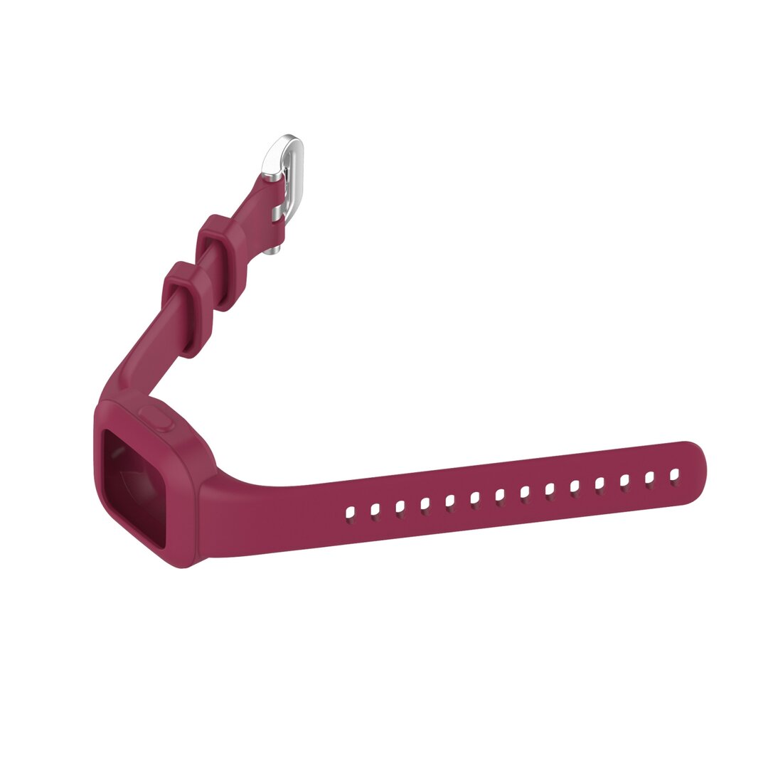 Siliconen one color bandje - Bordeaux - Garmin Vivofit Junior 3