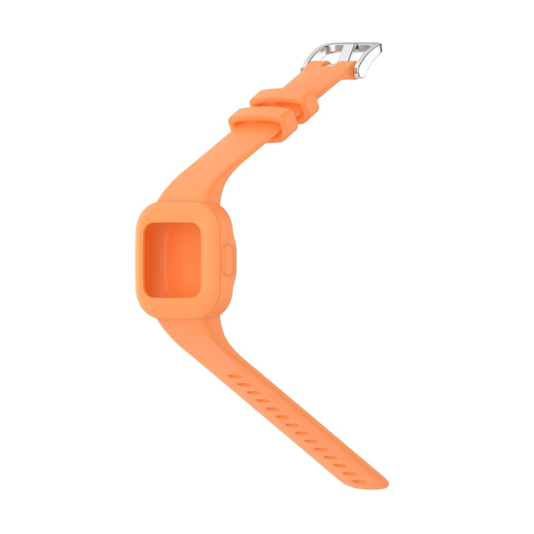 Siliconen one color bandje - Oranje - Garmin Vivofit Junior 3