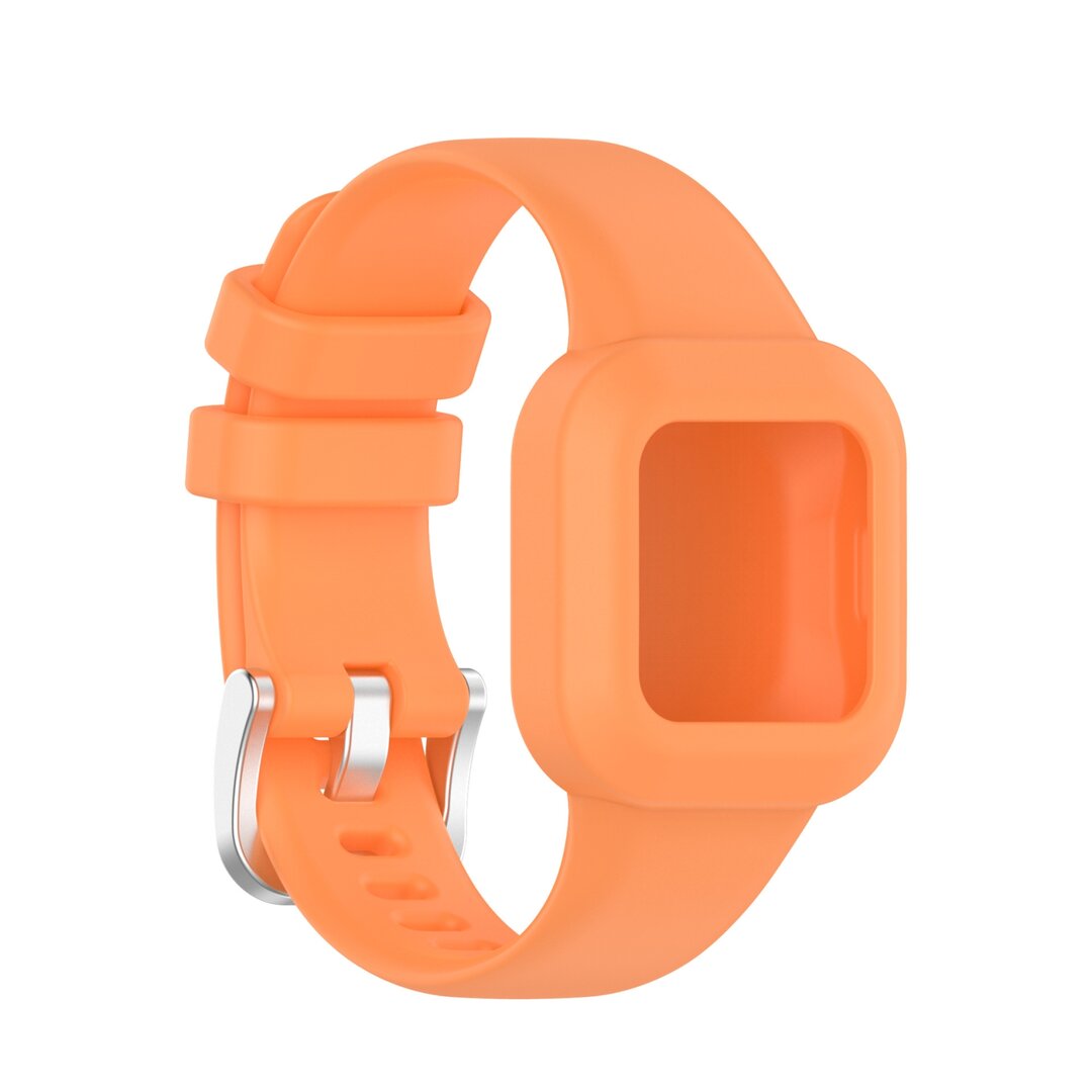 Siliconen one color bandje - Oranje - Garmin Vivofit Junior 3