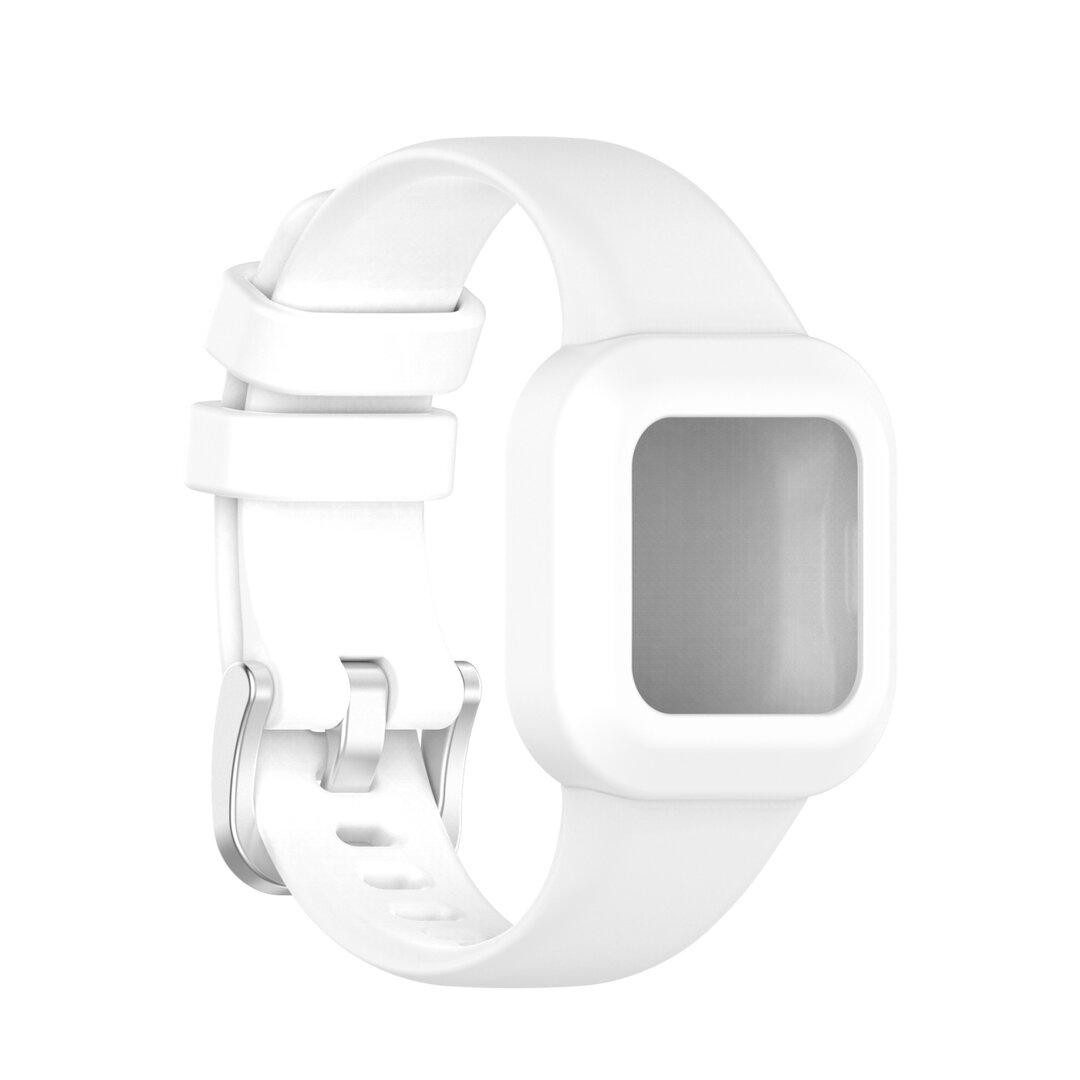 Siliconen one color bandje - Wit - Garmin Vivofit Junior 3