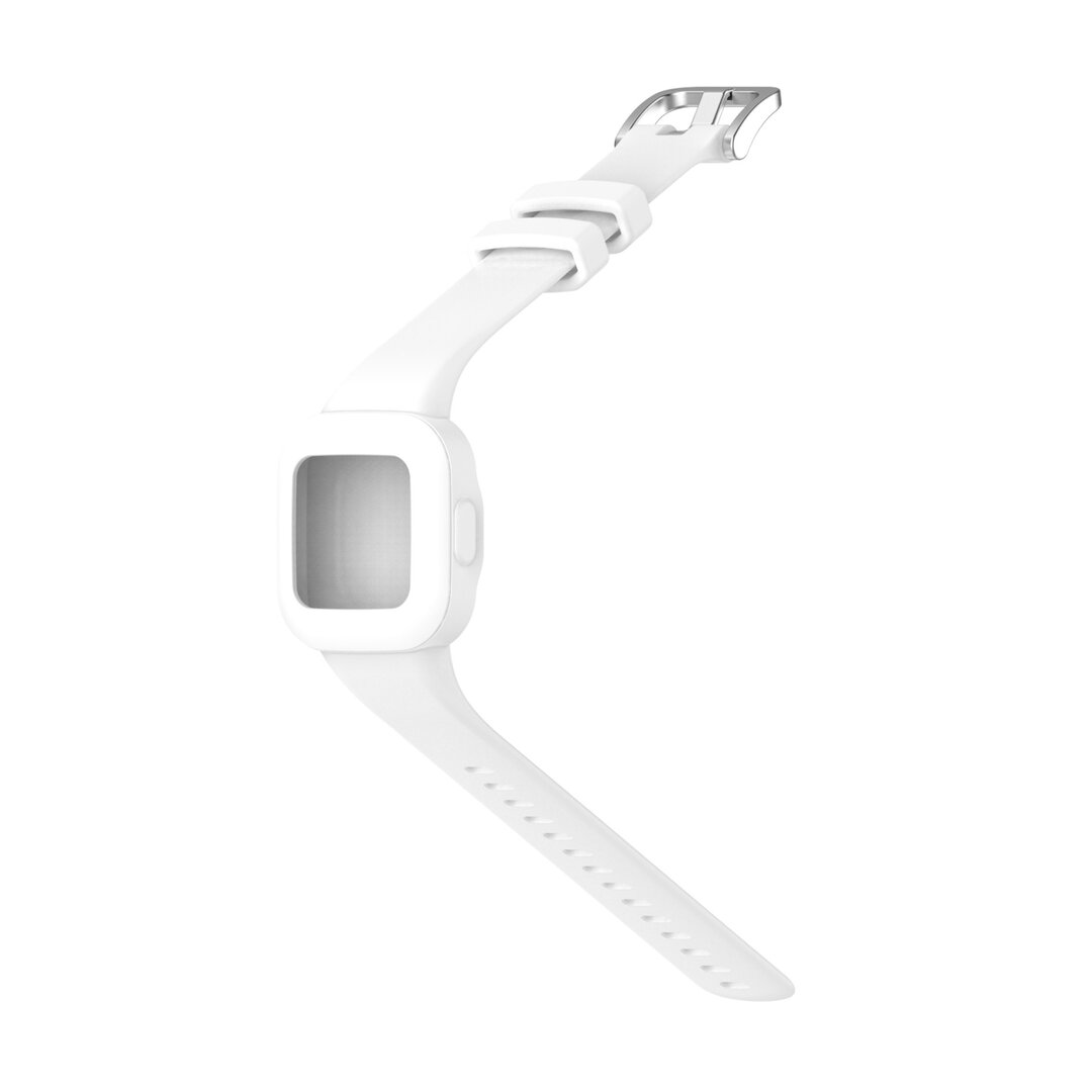 Siliconen one color bandje - Wit - Garmin Vivofit Junior 3