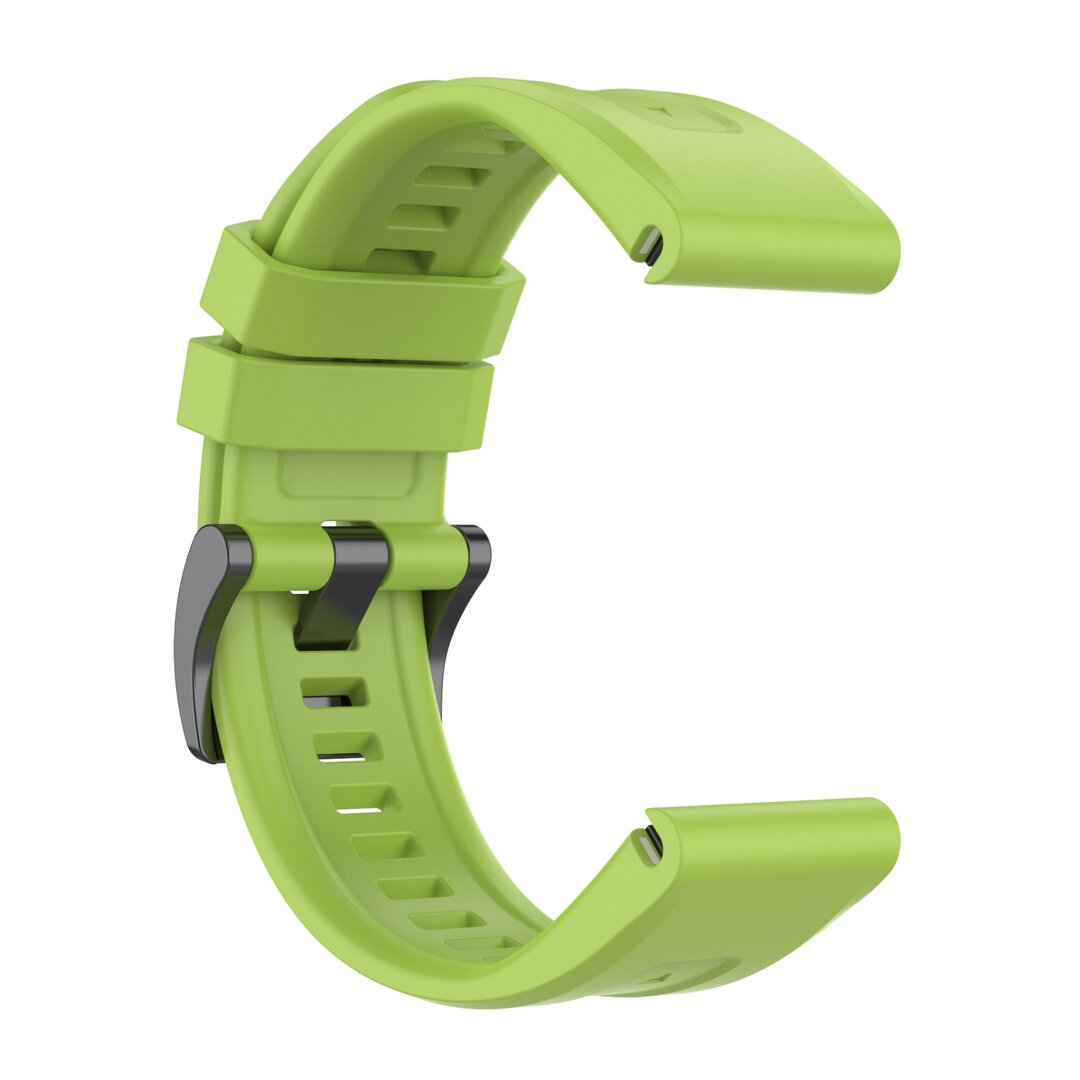Siliconen sportbandje - Groen - Garmin Fenix 7X / 6X / 5X