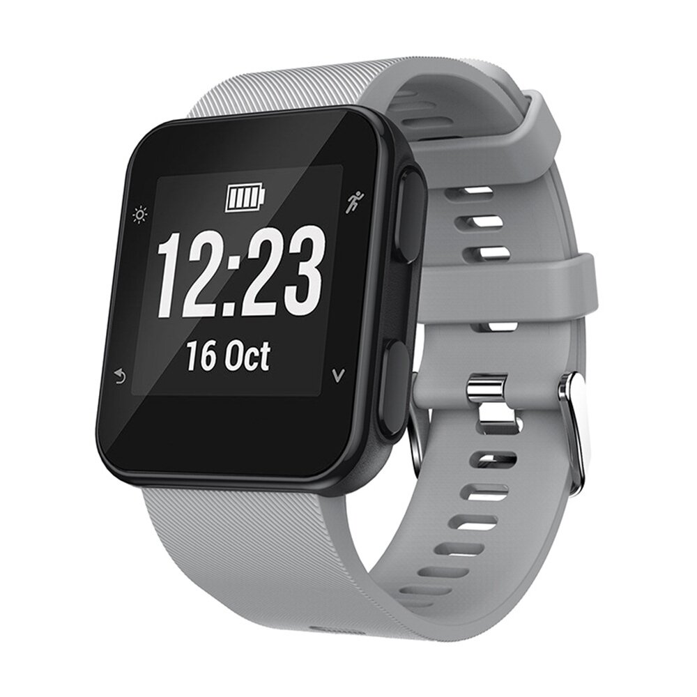 Siliconen bandje - Grijs - Garmin Forerunner 35 / 30