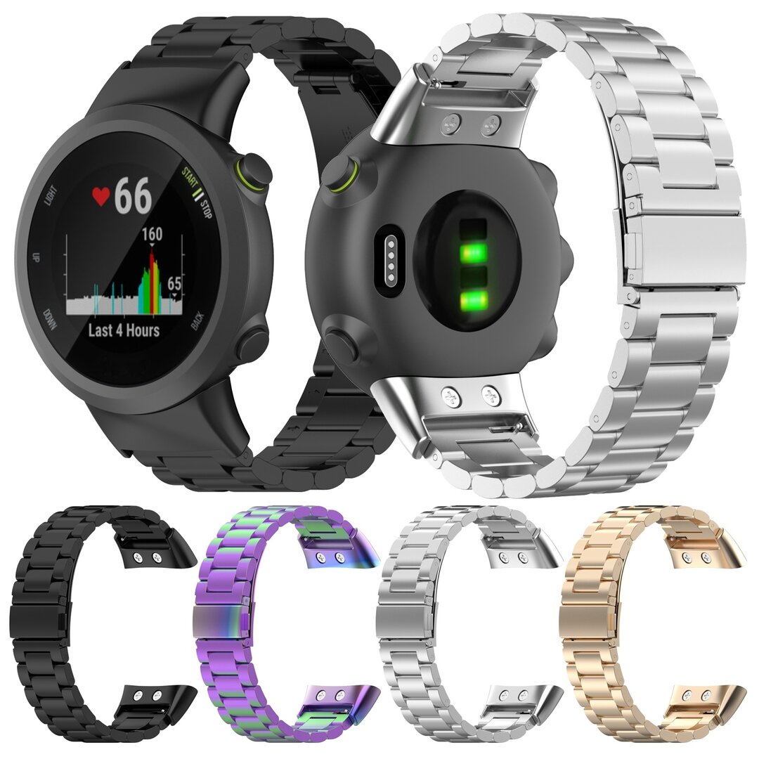 Stalen schakelband - Vintage goud - Garmin Forerunner 35 / 30