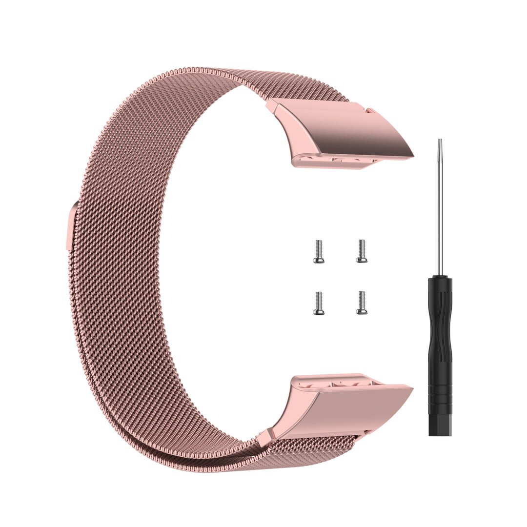Garmin Forerunner 35 / 30 - Milanese bandje - Ros&eacute; goud