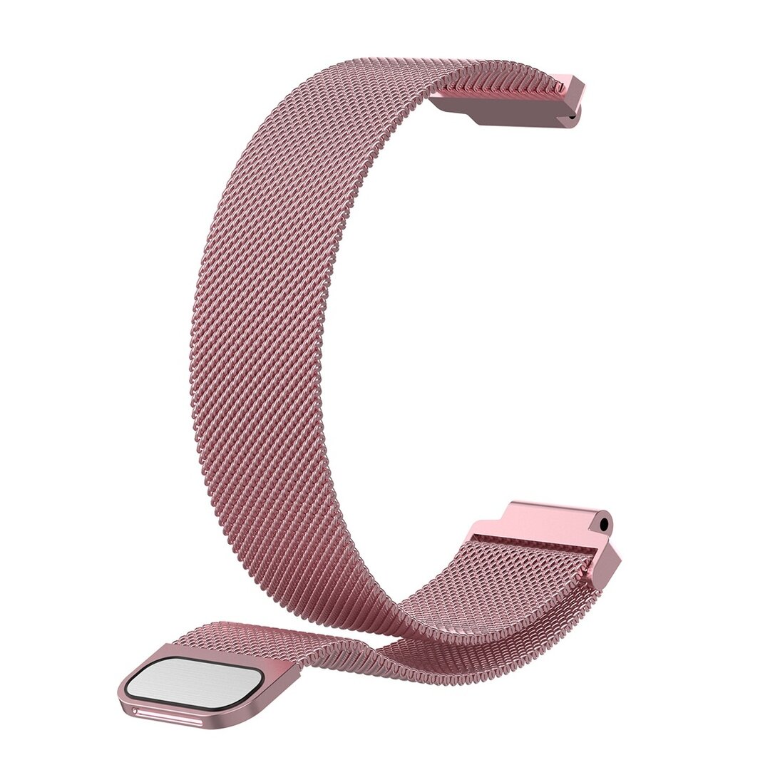 Garmin Forerunner 220 / 230 / 235 / 620 / 630 / 735 (XT) - Milanese bandje - Small - Ros&eacute; goud