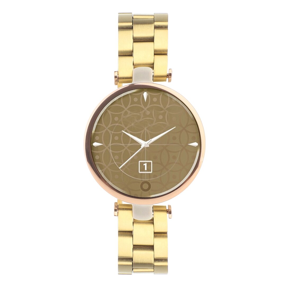 Stalen schakelband - Goud - Garmin Lily