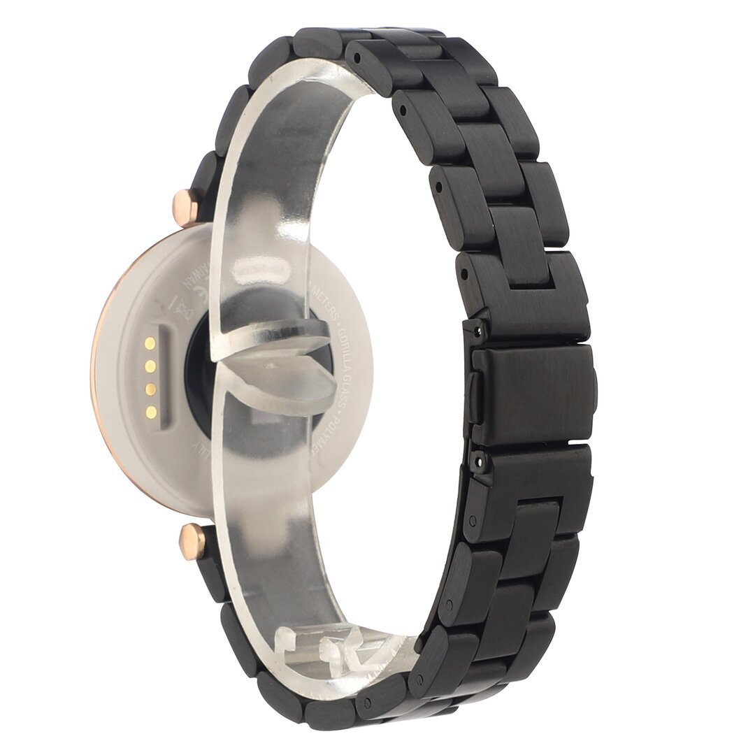 Stalen schakelband - Zwart - Garmin Lily