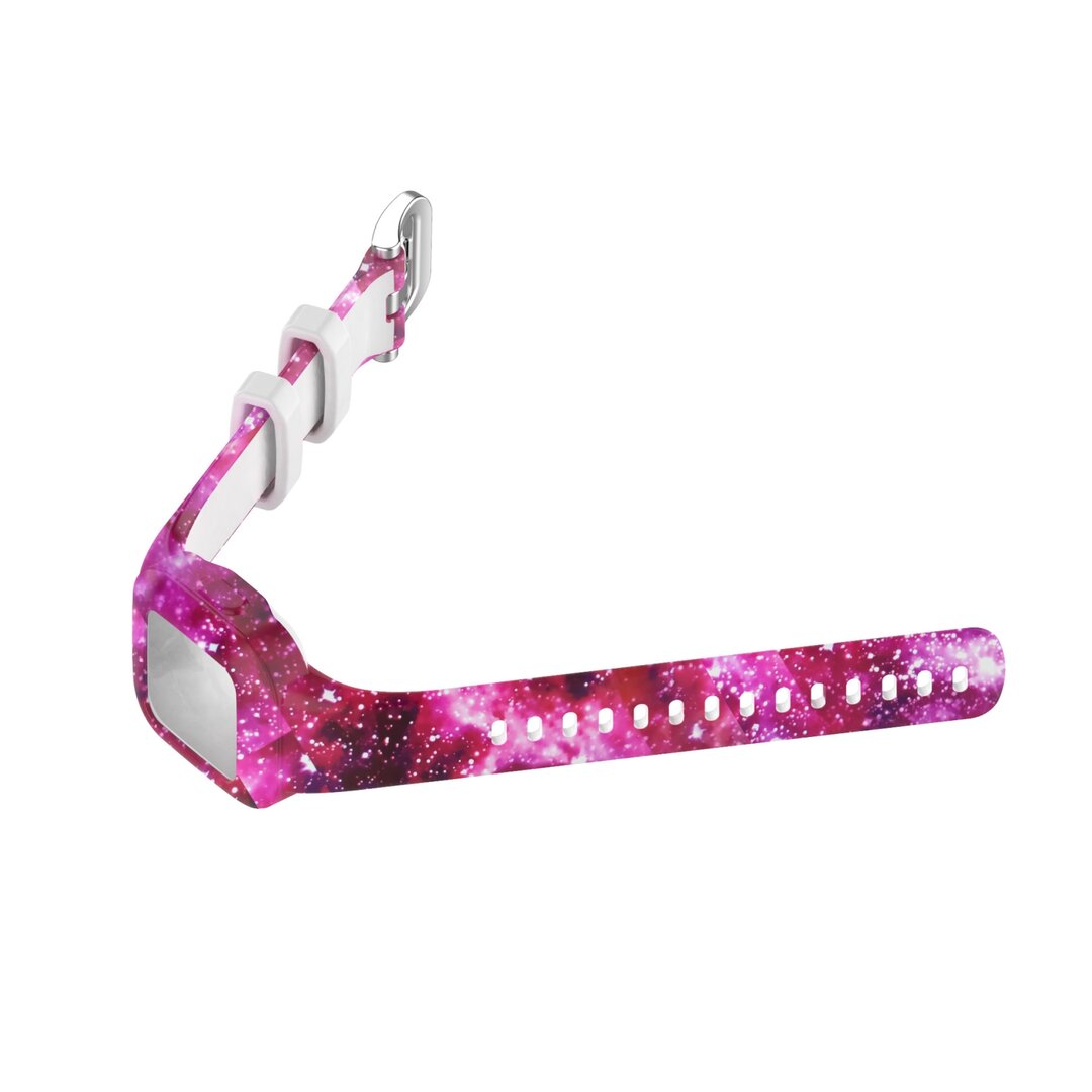 Siliconen bandje met print  - Sterrenhemel - Garmin Vivofit Junior 3
