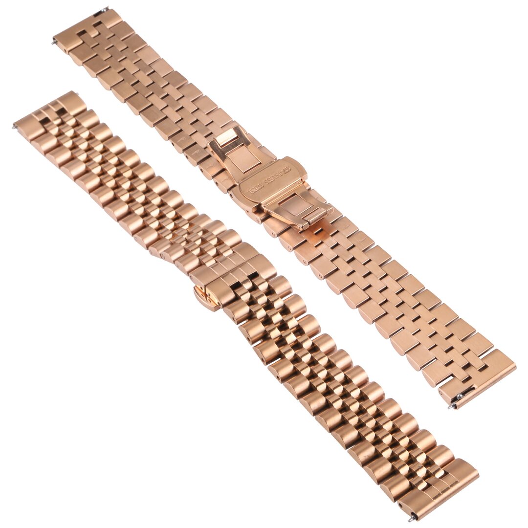 Stalen band - Ros&eacute; goud - Garmin Approach S12 / S40 / S42