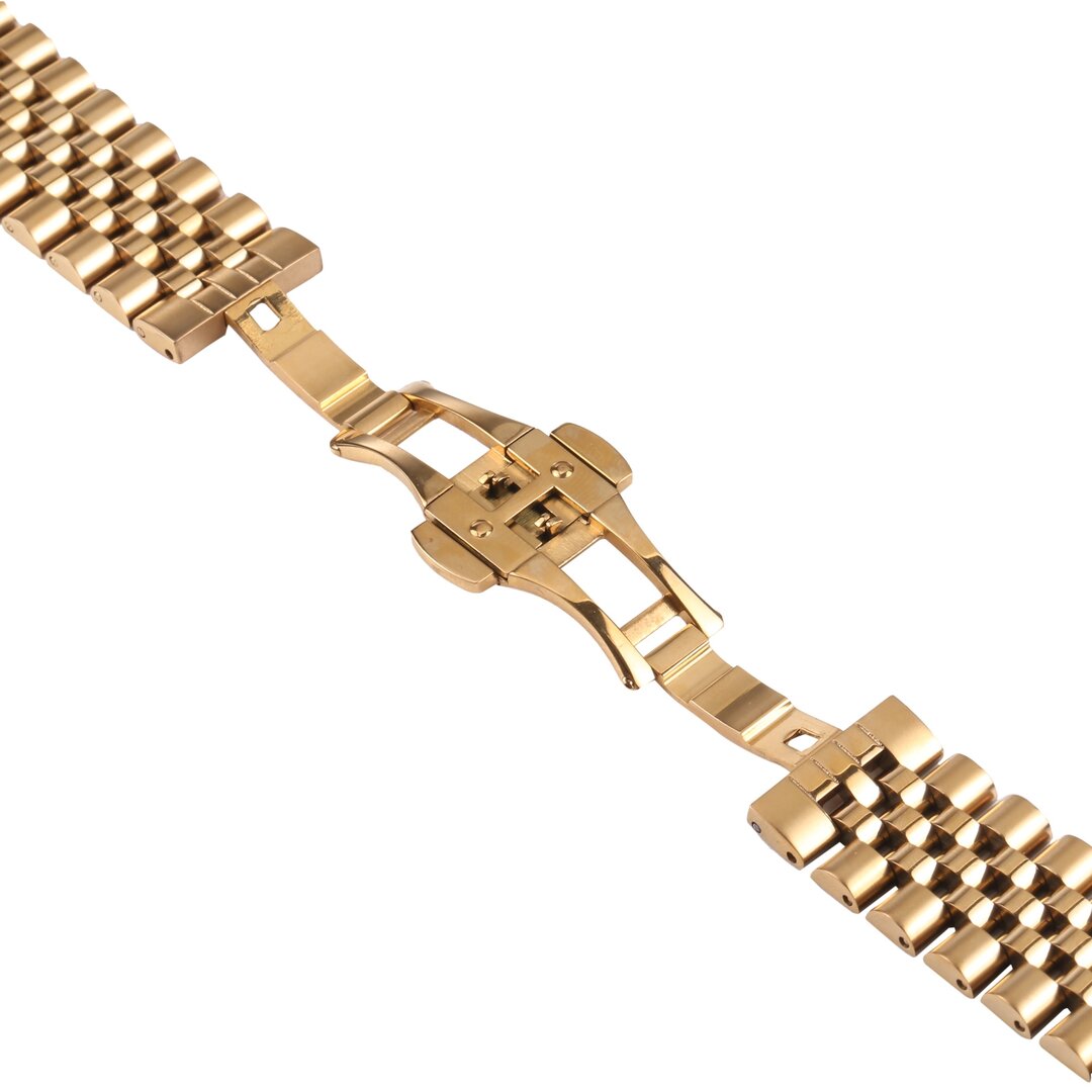 Stalen band - Goud - Garmin Approach S12 / S40 / S42